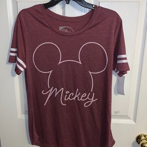 Mickey Maroon Short Sleeve by Disney